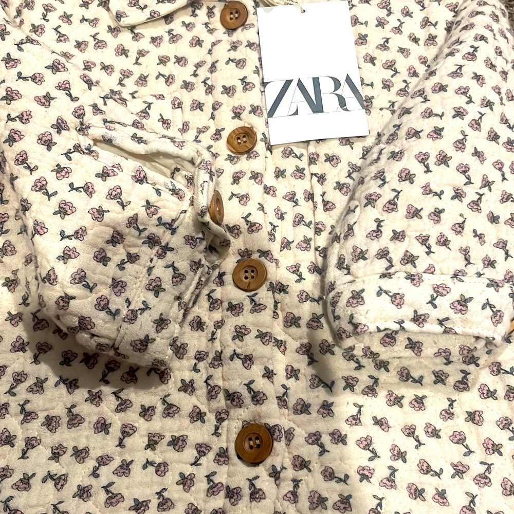 Zara shacket 18/24 nwt
